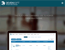 Tablet Screenshot of devensoft.com